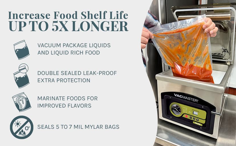 Vacmaster VP230 Chamber Vacuum Sealer