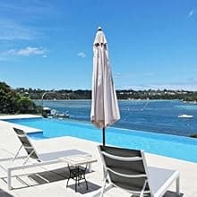 Foreate Waterproof Canvas Fabric by The Yard 600D Upholstery Fabric for Chairs 58" Wide Indoor Outdoor Water Resistant Canvas Polyester Material Sewing DIY Cloth, 1 Yard Pale Turquoise