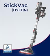 Roomie Tec Corded Stick Vacuum Cleaner - 450W, Lightweight 2 in 1 Handheld with Powerful Suction, Bagless HEPA Filter, Large Dust Capacity, 20ft Cable - Ideal for Floors, Dorm Room, & Home Cleaning