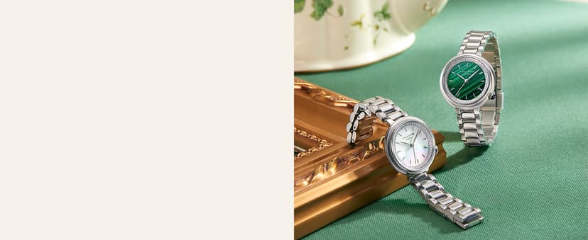 Lola Rose Dainty Women's Wrist Watch: Green Malachite Dial, Wrapped by Stylish Gift Box, Elegant Present for Ladies and Loved Ones