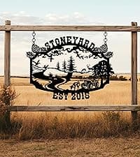 Metal Signs Customized | Personalized Garden Stake Metal Sign | Custom Metal Garden Sign | Personalized Garden Name Sign | Custom Sign Outdoor Metal | Gardening Decor Gifts for Gardeners