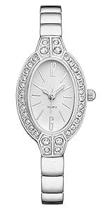 TWOPTION Womens Waterproof Wrist Watch,Women's Small Thin Analog Bracelet Quartz Watch Dainty Christmas Gifts