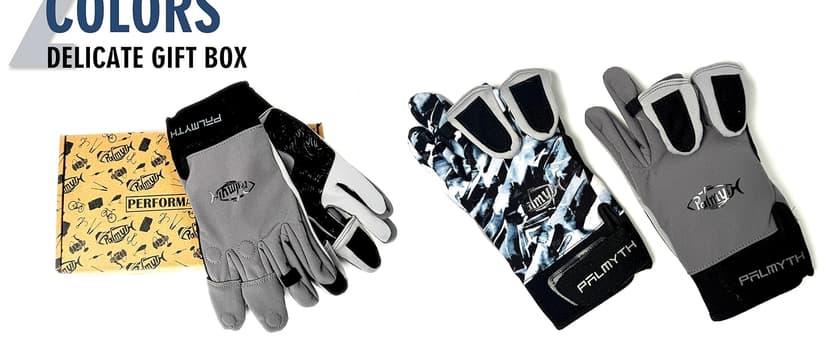 Palmyth Flexible Fishing Gloves Warm for Men and Women Cold Weather Insulated Water Repellent Great for Ice Fishing Fly Fishing Photography Motorcycling Running Shooting Hiking