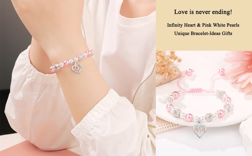 ๐๐ถ๐ณ๐๐ ๐ณ๐ผ๐ฟ ๐ช๐ผ๐บ๐ฒ๐ป ๐๐ป๐ณ๐ถ๐ป๐ถ๐๐ ๐๐ผ๐๐ฒ ๐๐ฒ๐ฎ๐ฟ๐ ๐๐ฟ๐ฎ๐ฐ๐ฒ๐น๐ฒ๐ Christmas Birthday Gifts for Sister Daughter Granddaughter Grandma, Natural Colorful Imperial Jasper Bracelet for Mom Wife Nana Aunt