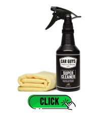 CAR GUYS Hybrid Spray Wax | Advanced Car Wax | Long Lasting and Easy To Use | Safe on All Surfaces | 18 Oz Kit with Towel