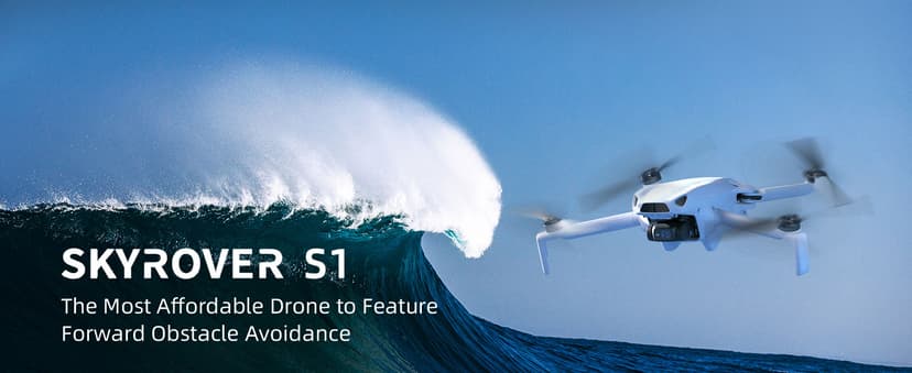 Skyrover S1 Mini Drone with Camera 4K/60fps Video, 48MP Photo with 8K Image Quality, 3-Axis Gimbal Stabilization, 39,000ft Video Transmission, 40-Min Flight Time, Under 249g, Auto Track