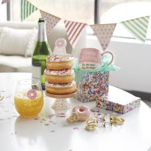 Enesco 4026112 Our Name is Mud “Dog Mom” Stoneware Mug, 16 oz., Multicolor