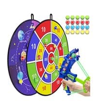 BooTaa 29" Large Dart Board for Kids, Kids Dart Board with Sticky Balls, Boys Toys, Indoor/Sport Outdoor Fun Party Play Game Toys, Birthday Gifts for 3 4 5 6 7 8 9 10 11 12 Year Old Boys Girls