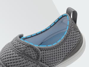 JOINFREE Diabetic Wide Walking Shoes for Women & Men with Adjustable Upper, Zero Drop Non Slip Casual Sneakers Comfortable for Edema, Arthritis, Swollen Feet & Elderly