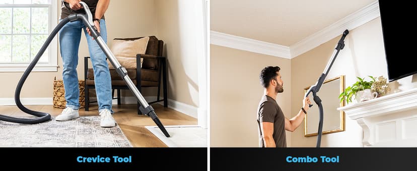 Kenmore DC5070.01 Upgrade 500 Series Bagless Canister Vacuum with Hair Eliminator Brushroll,2-Motor Cyclonic Technology, HEPA Filtration & 24' Auto Cord Rewind for Pet, Carpets, Hard Floors, Stairs