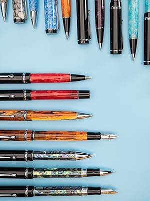 Conklin Duragraph Ballpoint Pen in Amber – Luxury Writing Instrument with Warm Amber Finish, Best Gift for Professionals & Collectors