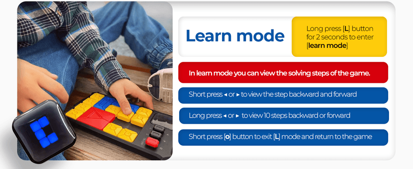 GiiKER Super Slide Puzzle Games, Original 500+ Challenges Brain Teaser Puzzle, Toys for Kids Teens, Travel Games Birthday Gifts Stocking Stuffers for Boys Girls, Activities for Road Trips