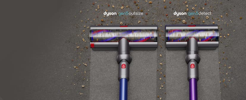 Dyson Gen5outsize Cordless Vacuum, 250AW, 3 Power Modes, Up to 140 Minutes,² XL bin, Illumination Reveals dust, HEPA Filtration, All Floor Types