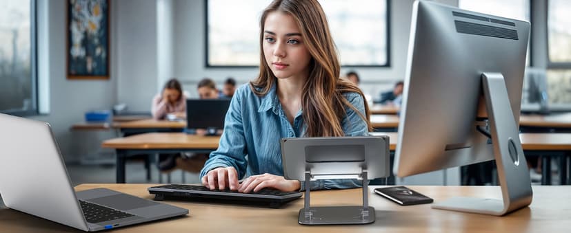 TECKNET Bluetooth Keyboard Rechargeable, 4-Device (2.4G+3BT) Wireless Keyboard, Ultra-Slim Quiet Typing, 14 Hotkeys Computer Keyboard for PC/Laptop/Smart TV/Tablet/iPad