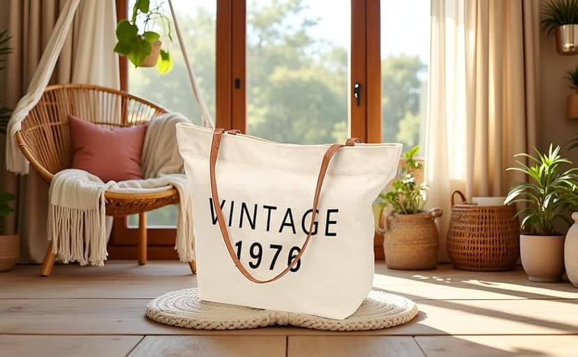 50th Birthday Gifts for Her,50th Birthday Gifts for Women,Gift for 50 Year Old Woman,50th Vinatge Bag Gift for Women B0FZG97LHX