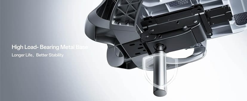 Hbada E3 Pro 2026 Edition Ergonomic Office Chair, Mesh Desk Chair with 3-Zone Floating Lumbar Support, Upgraded 4D Headrest, 720° Armrests, Black with Footrest