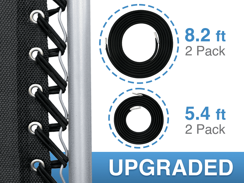 UNEEDE 4 Cords Zero Gravity Chair Replacement Cord, Antigravity Chair Replacement,Universal Repair Cord Kit for Repairing Zero Gravity Chair(Black)