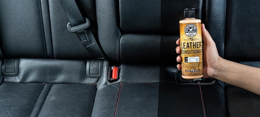 Chemical Guys Complete Leather Cleaner and Conditioner Detailing Kit with Total Interior, for Cars, Home, Office, and More (Works on Natural, Faux Leather and More) 9 Items - HOL412