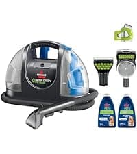 BISSELL Little Green Multi-Purpose Portable Carpet and Upholstery Cleaner, Car and Auto Detailer, with Exclusive Specialty Tools, Green, 1400B