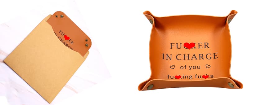 STUNFASSOO Boss Day Gifts for Women Men, Funny Boss Gifts Keychain, Office Gag Gifts for Bosses