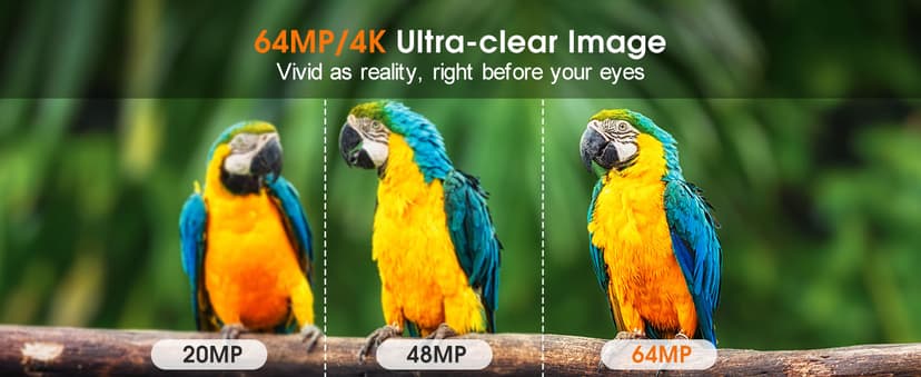 Trail Camera 2 Pack 36 MP 2.7K Game Camera 32GB Memory Card 4 Batteries Time 2.0" LCD Screen, Trail Cameras with 120°Wide Night Vision IP66 Waterproof for Monitoring Wildlife Trail Cam