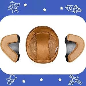 Retro Kids 3/4 Motorcycle Half Helmet,DOT Approved Toddler Vintage Open Face Electric Scooter Go-Kart Dirt-Bike ATV Youth Child Moped Bicycle Helmets for 2-14 Years Old