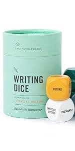 Two Tumbleweeds Foodie Dice - New Edition: Set of 9 Dice to Inspire Creative, Seasonal Meals with Take Out Die - Unique Cooking Gift