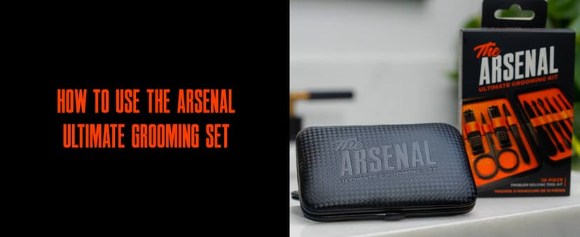 Wild Willies 10-Piece Pedicure & Manicure Kit for Men & Women - Includes Nail Clippers, Scissors, Tweezers, Files - Compact Travel Nail Grooming Kit, Mens Nail Care Set