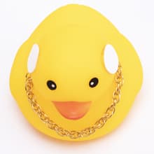 wonuu Car Dashboard Decor Graduation Hat Rubber Duck, Car Ducks Ornaments with Mini Hat Necklace Sunglasses Scarf (Black) B0CSYPZJK4