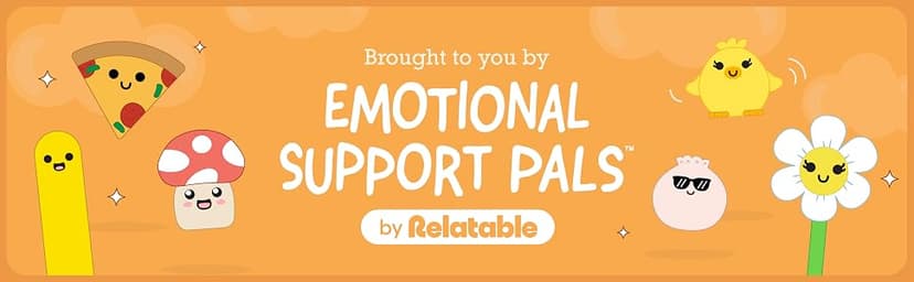 Squishy Toys and Plushies, Gift Ideas for Loved Ones of All Ages, Includes 5 Plushies with Carrying Basket Emotional Support Dumplings, Cuddly Stuffed Animals by Relatable B0CFBCJL3K