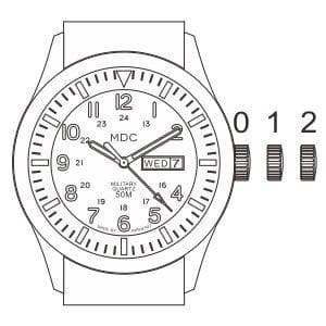 Infantry Mens Military Watch, Vietnam Style Field Watches for Men, Tactical 12/24H Military Time Analog Watch, Waterproof Day Date Quartz Wristwatch w/Green Nylon Band, Work Watch for Man