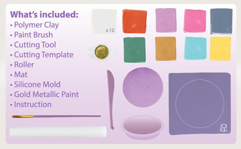 Make Your Own Clay Jewelry Bowls Arts and Crafts Kit for Girls Kids Ages 8 9 10 11 12 Years Old