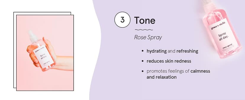 grace & stella Award-Winning Skin Care Set - Birthday Gifts for Women - Travel Essentials with Gold Eye Masks, Hyaluronic Acid Serum & Rose Spray - Bachelorette Party Favors, Teen Girl Gifts - Vegan