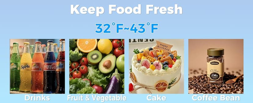 Iceblue 15.6 Cu.Ft. Side-by-side Refrigerators, 33" Full Size Refrigerator, Zoning Temperature Control Beverage Refrigerator with Freezer, Frost Free Beverage Fridge - Black Stainless Steel