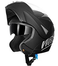 Westt Modular Motorcycle Helmet - DOT Approved - Full Face Flip Up, Internal Sun Visor for Men Women (Street Bike, ATV, Snowmobile)