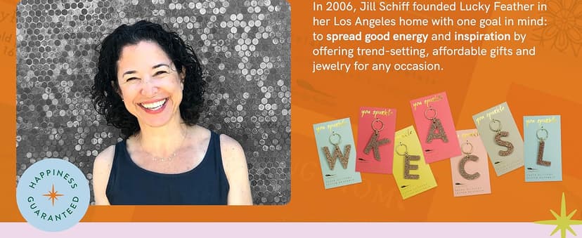 Lucky Feather 40th Birthday Gifts Women | Cute 14k Gold Dipped Beads Bracelet | Fabulous Forty Milestone Bracelet | 40th Birthday Bracelets For Women | Adjustable 7"- 8" Cord | 40 and fabulous