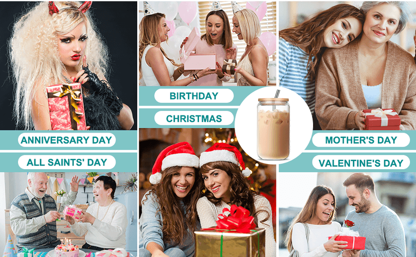 Funny Gifts for Women, Bestie Birthday Christmas Mothers Day Friendship Gift for Best Friend Soul Sister Mom BFF Coworker Glass Cup