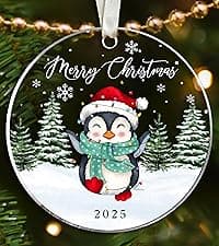 Pawzity Wedding Gifts - Mr and Mrs Gifts - Wedding Gift for Couples 2025, Bride - First Christmas Married Ornament 2025 - Bridal Shower Bride Gift for Newlywed - Wood Married Ornament