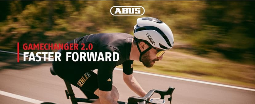 ABUS Gamechanger 2.0 Aero Road Bike Helmet – Lightweight Road Cycling Helmet – High-Performance Helmet for Men & Women
