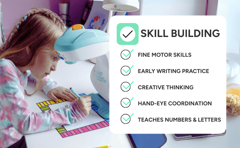 Flycatcher Smart Sketcher 2.0 Projector, Drawing and Tracing Projector for Kids, Educational Arts & Crafts Toy, Christmas Gift for Boys and Girls Ages 5+