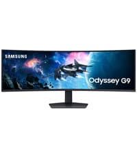 SAMSUNG 49" Odyssey G9 (G95C) Series DQHD 1000R Curved Gaming Monitor, 240Hz, 1ms(GtG), DisplayHDR 1000, AMD FreeSync Premium Pro, Eye Saver Mode, Auto Source Switch+, LS49CG950ENXZA, 2024