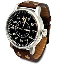 WTI WORLD TIME INTERNATIONAL WARTIME | WW2 Military Watch – Vintage USAAF Watch, Swiss-Quartz Movement with Canvas strap and leather lining, 10 ATM Water Resistant. The Perfect WW2 Memorabilia. Mens Watches for Ever