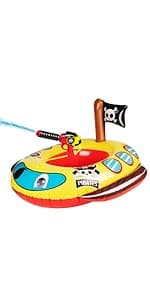 3 Rings Kiddie Pool for Toddler, 48”X12”,Kids Swimming Pool, Inflatable Baby Ball Pit Pool, Small Infant Pool (Blue)