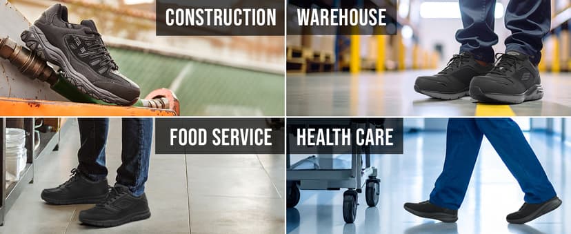 Skechers Men's Nampa-Groton Work Shoes