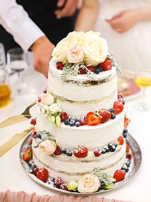 Cake Cutting Set for Wedding, Elegant Cake Knife and Server Set with Thickened Stainless Steel Rounded Edges, Cake Cutter Pie Spatula for Birthday Anniversary Christmas, 2 Pcs, Gold