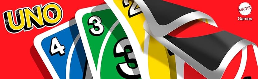 Mattel Games UNO Card Game for Kid, Adult & Family Nights & Parties, Travel & Vacations, Color Blind Accessible & Customizable Deck (Amazon Exclusive)