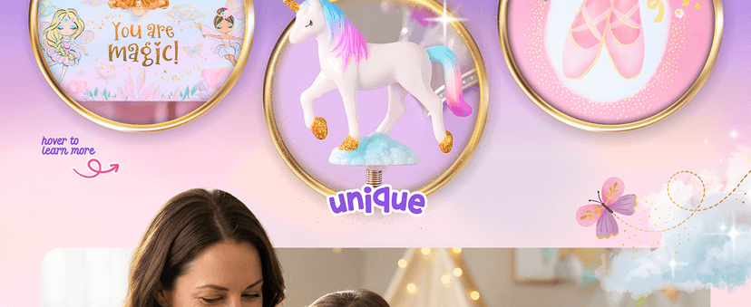 Music Boxes for Little Girls, Toddler Jewelry Box for 4 Year Old Kids, Toys for Toddlers, Birthday Gifts for Kids 5-9 Years Giggle & Honey® Musical Unicorn Jewelry Box for Girls B0CHKLZ7PJ