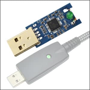 Mugteeve Guitar to USB Instrument Recording Cable, 10 Feet 1/4" TS Male to USB Guitar Cable, Nylon Braided, Gold Plated Plug, Noise Free, Plug and Play Connection, for Electric Guitar Bass Recording