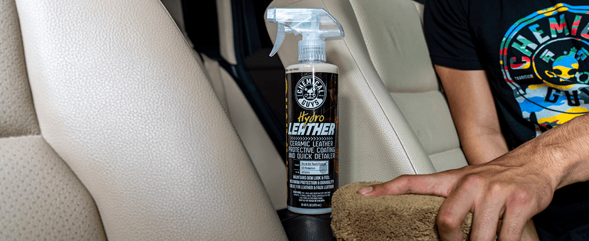 Chemical Guys SPI22916 HydroLeather Ceramic Leather Protective Coating for Car Interiors, Furniture, Apparel, Boots, and More (Works on Natural, Synthetic, Pleather, Faux Leather and More) (16 fl oz)