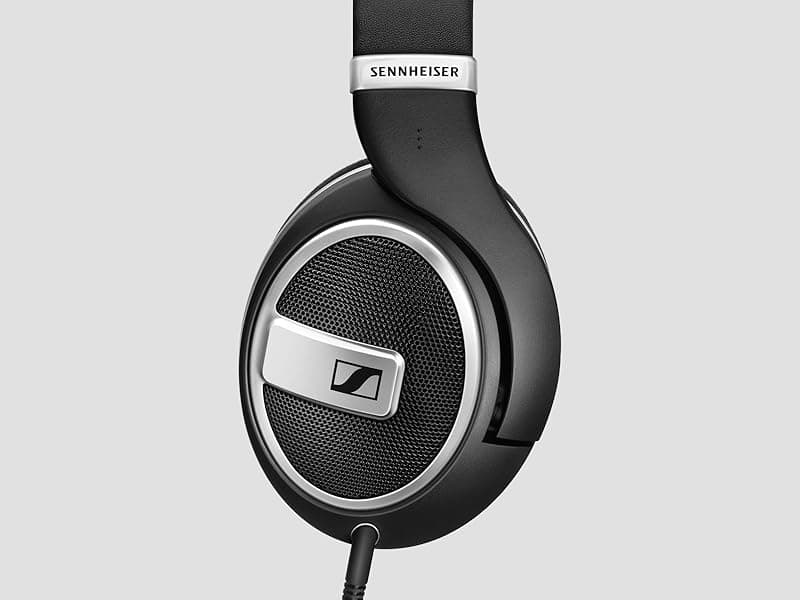 Sennheiser HD 599 SE Open-Back Headphones, Premium Design, Natural Balanced Audio, Comfortable Fit, Wired Headphones for Music, Gaming, School, Work, Black